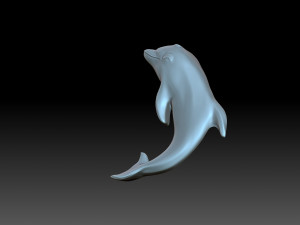 Dolphin Modelo de Impressão 3D