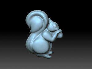 Squirrel 3D Print Models