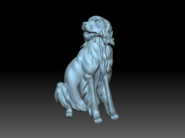 Labrador Dog Modèles 3D en vedette .c4d .max .obj .3ds .fbx .stl .blend 