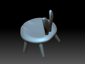 Chair Model Cetak 3D