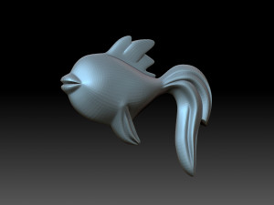 Fish figurine 3D Baskı Modeli