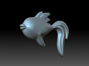 Fish figurine 3D Print Model