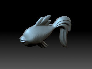 Fish figurine 3D Baskı Modeli