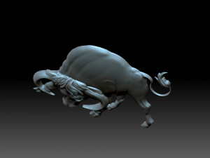 Bull 3D Принт Модель