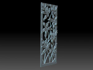 Floral ornament 3D Print Model