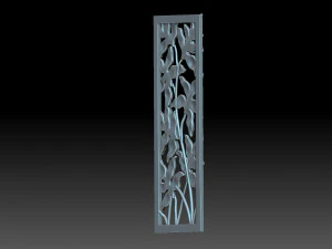 Floral ornament 3D Print Model