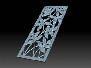 Floral ornament Modèles 3D en vedette