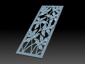 Floral ornament 3D Print Model