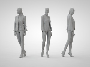 Low poly people Modello di stampa 3D