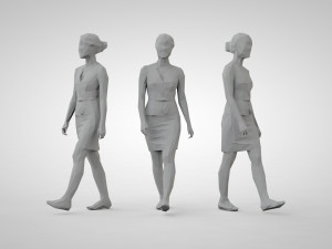 Low poly people 3D Принт Модель
