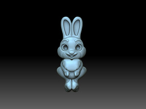 Candy rabit 3D Print Model