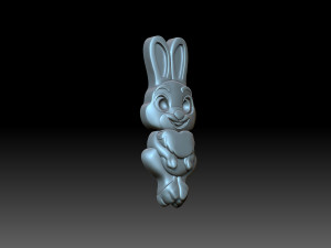 Candy rabit 3D-printmodel