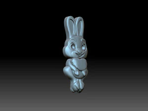 Candy rabit 3D Print Model