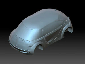 Stylized Toyota 3D Print Model