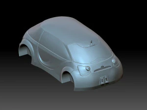 Stylized Toyota 3D Print Model