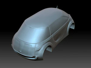 Stylized Toyota 3D Print Model