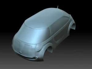 Stylized Toyota 3D Print Model