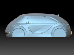 Stylized Toyota 3D Print Model