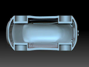 Stylized Toyota 3D Print Model