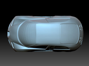 Stylized Bugatti 3D प्रिंट मॉडल