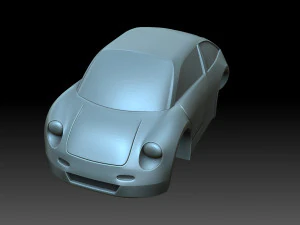 Ferrari estilizado Modelo de impresión 3D