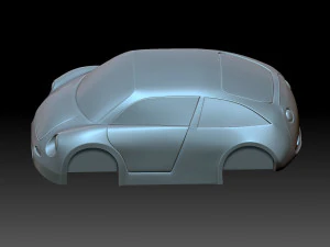 Stylized Ferrari 3D Print Model