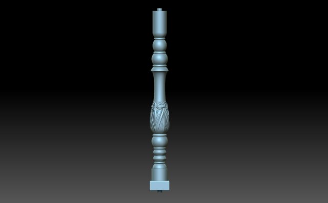 Balusters Model Cetak 3D .c4d .max .obj .3ds .fbx .stl .blend 