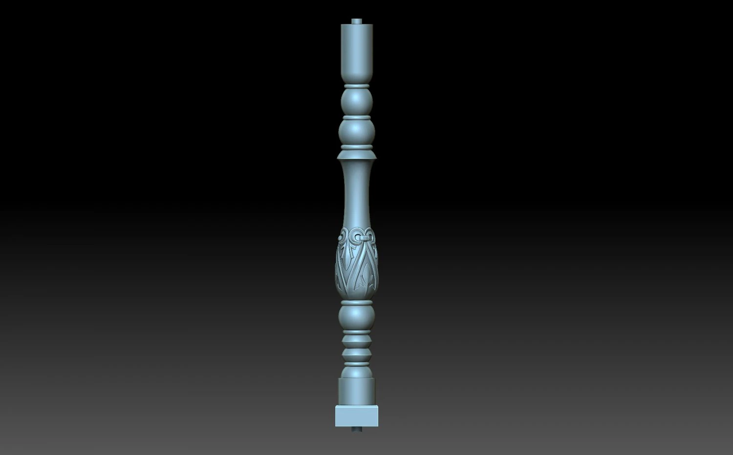 Balusters 3D Print Model .c4d .max .obj .3ds .fbx .stl .blend 