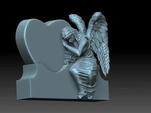 Ggrieving angel 3D Print Model