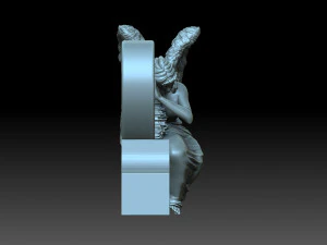 Ggrieving angel 3D Print Model