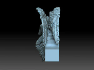 Ggrieving angel 3D Print Model
