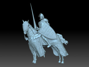 Knight 3D Print Model