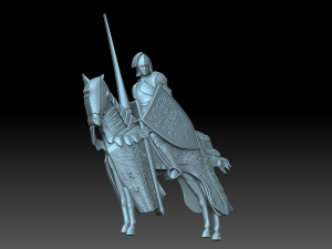Knight Model Cetak 3D