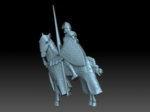 Knight Model Cetak 3D