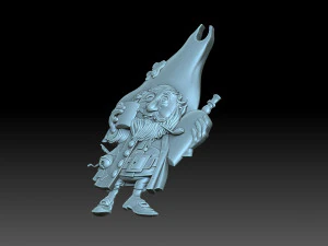 Dwarf 3D Print Model