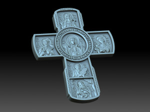 Religious cross 3D प्रिंट मॉडल