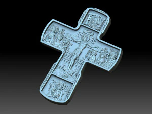Religious cross 3D Print Model