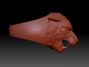 Leopards Head Modelo de Impressão 3D