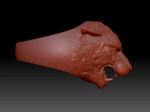 Leopards Head 3D Print Model