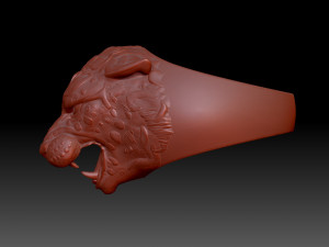 Leopards Head Modelo de Impressão 3D