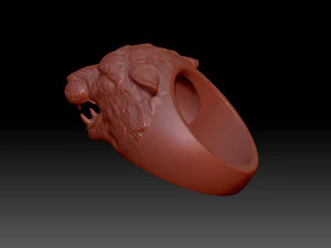 Leopards Head 3D Print Model