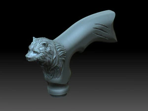 Walking stick 3D Print Model