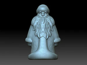Papai Noel Modelo de Impressão 3D