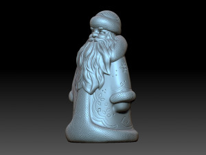 Santa Claus Modelo de Impressão 3D