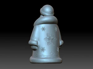 Santa Claus 3D Print Model