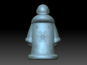 Santa Claus Modelo de Impressão 3D