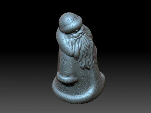 Santa Claus 3D Print Model