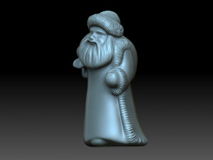 Santa Claus 3D-Druckmodell