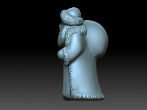 Santa Claus 3D-Druckmodell