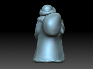 Santa Claus 3D-Druckmodell
